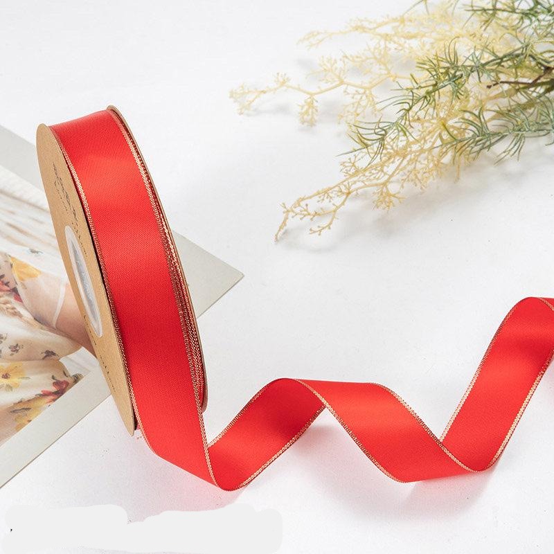 Gold Edge Ribbon