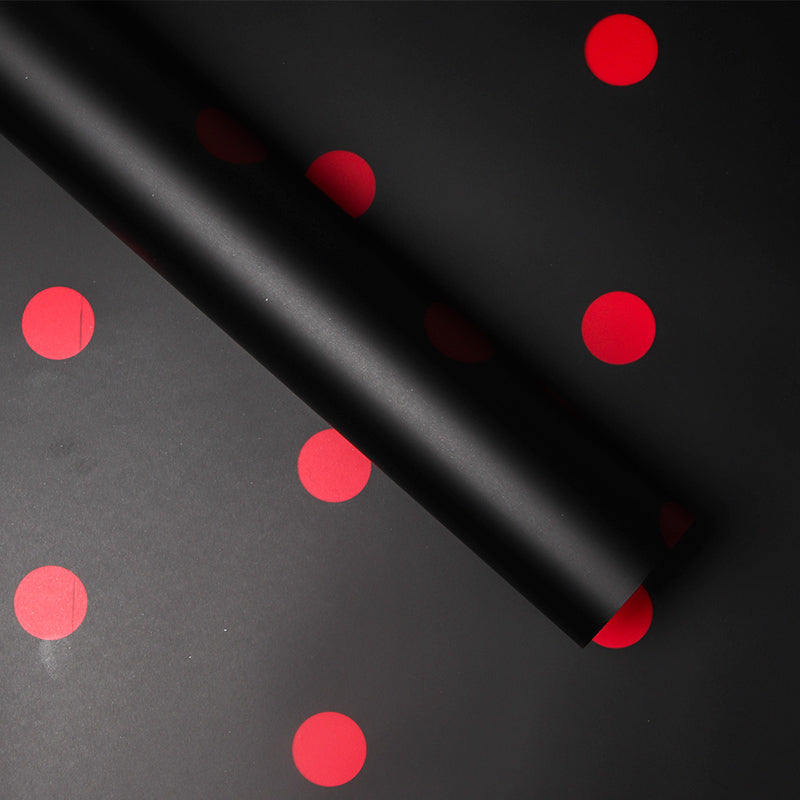 Happy Dot Flower Wrapping Paper