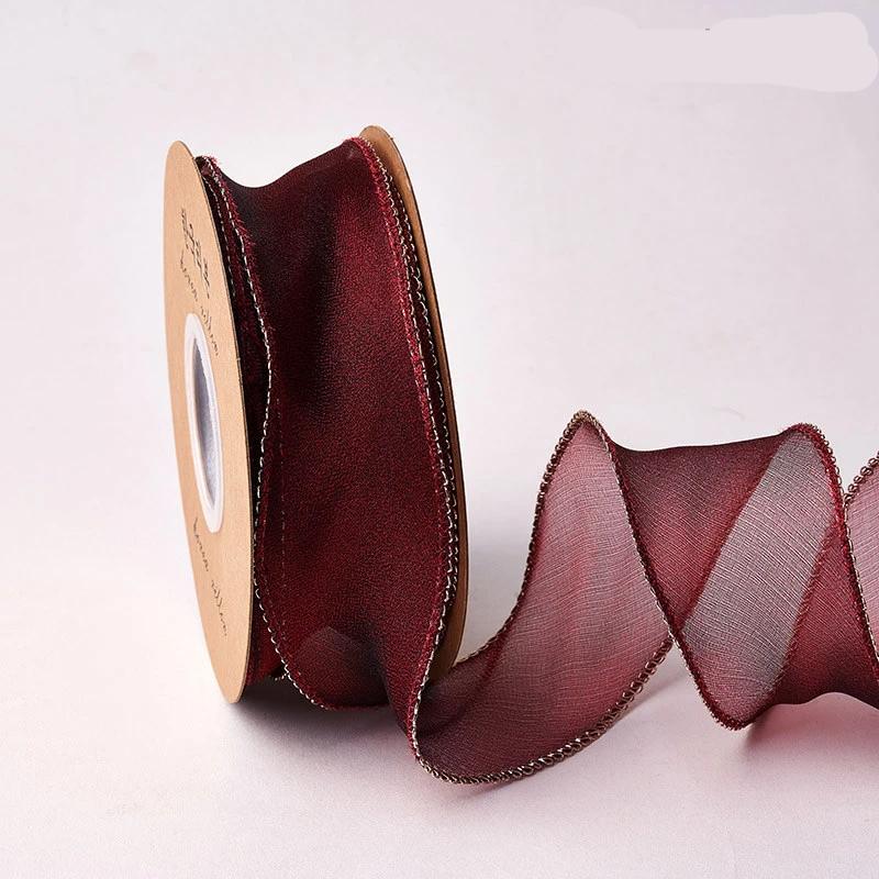 Fishtail Yarn Wave Ribbon for Flower Bouquet and Gift Packing