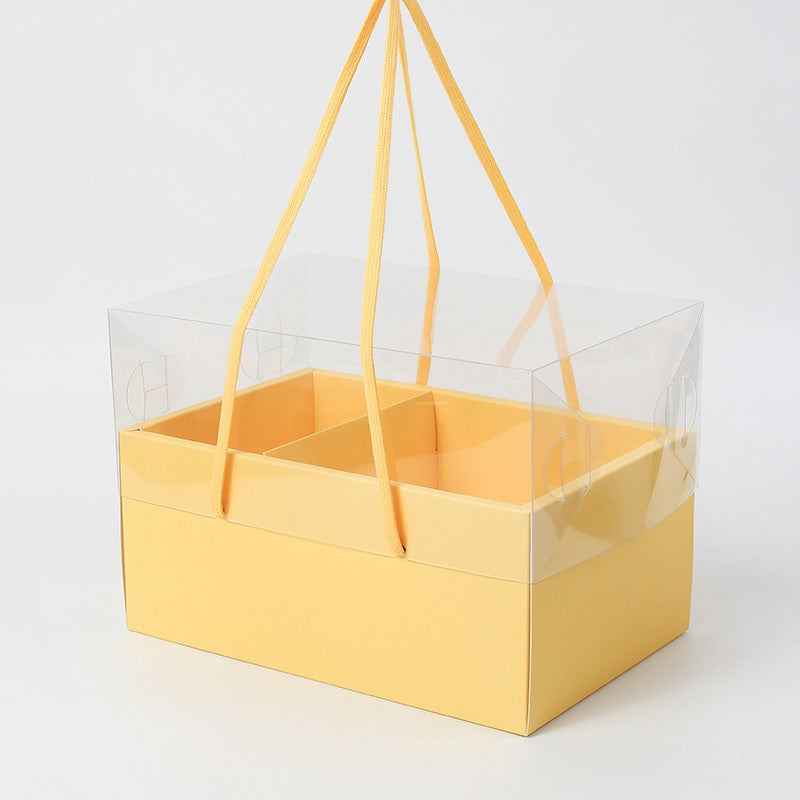 Transparent PVC Flower Gift Box