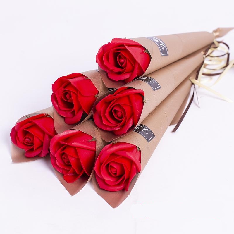 Soap Flower - Rose and Carnation