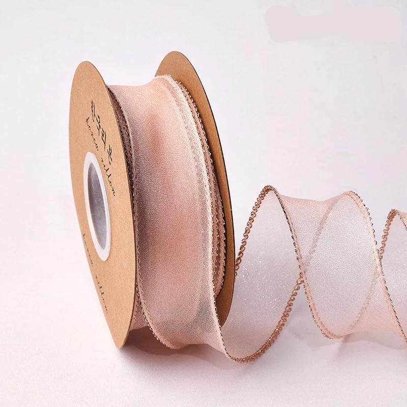 Fishtail Yarn Wave Ribbon for Flower Bouquet and Gift Packing