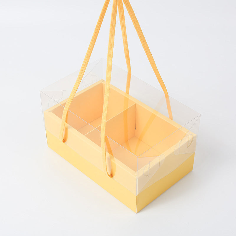Transparent PVC Flower Gift Box
