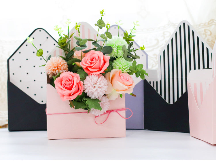 Envelope Flower Boxes - Beautiful Flower Gift Box Florist Packaging