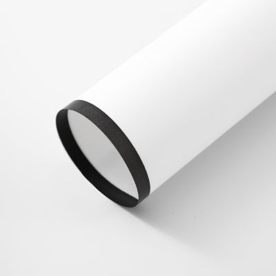 Black and White Edge Flower Wrapping Paper