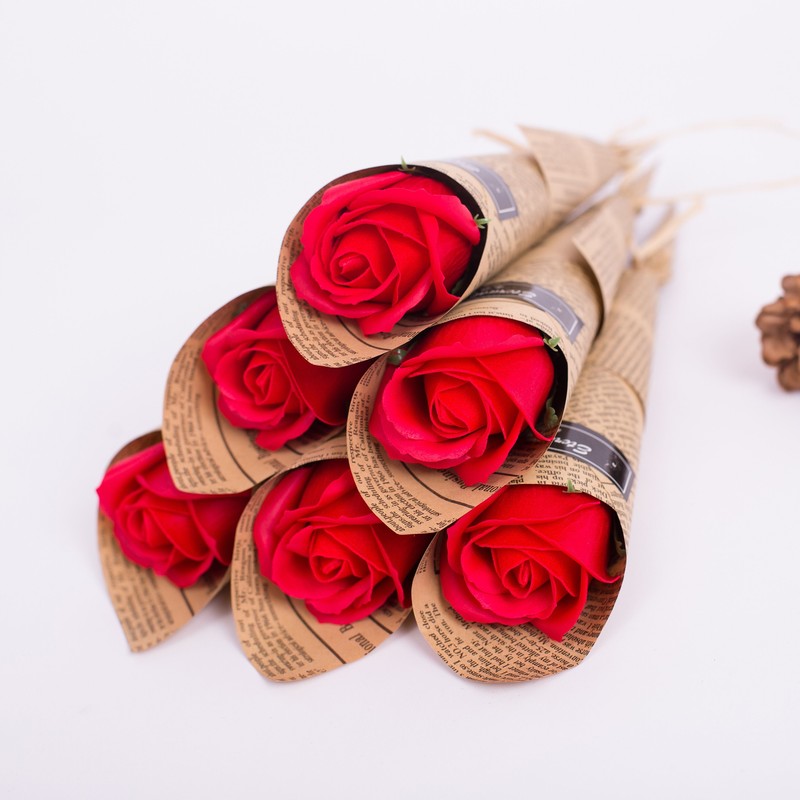 Soap Flower - Rose and Carnation