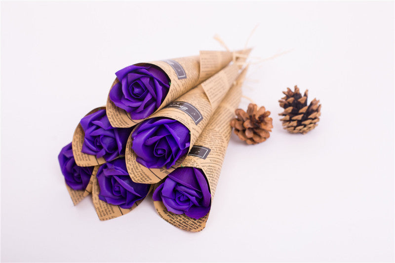 Soap Flower - Rose and Carnation