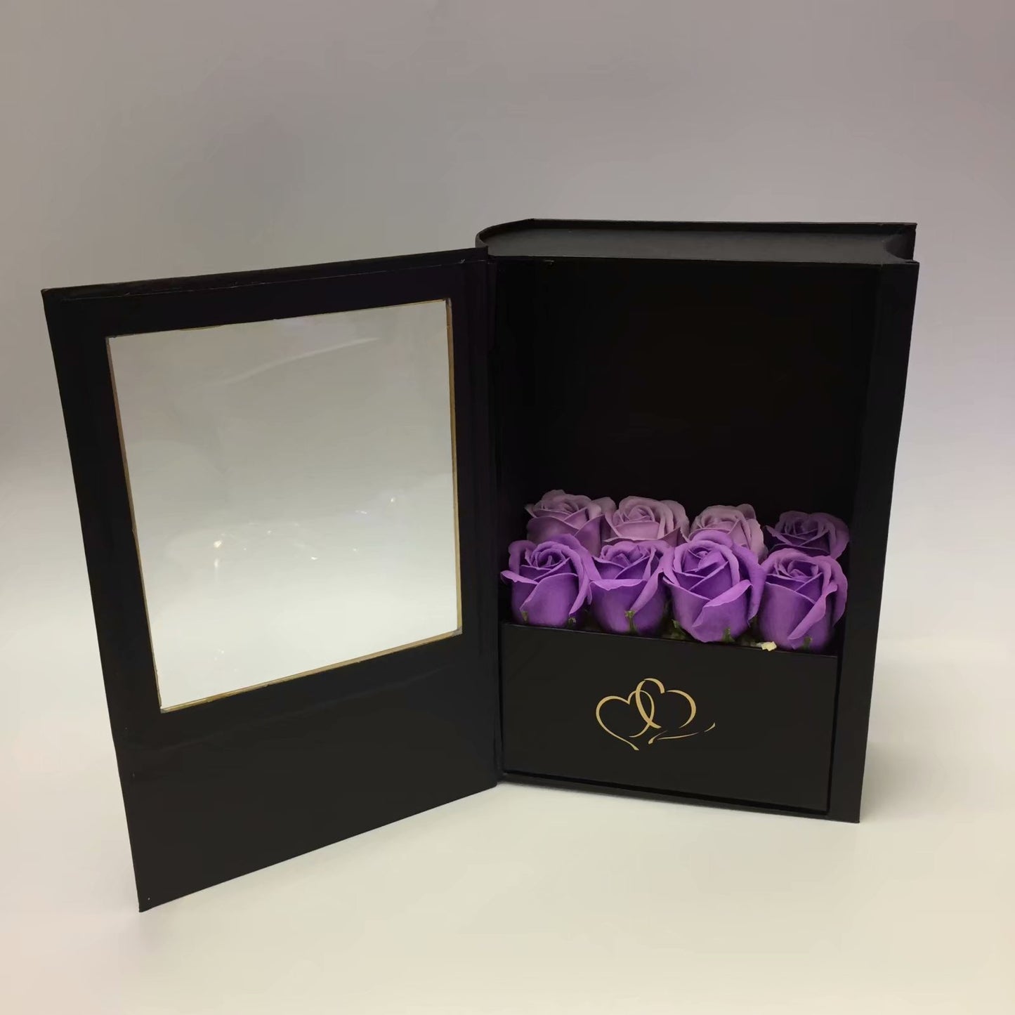 Book Shaped Flower Box Gift Box