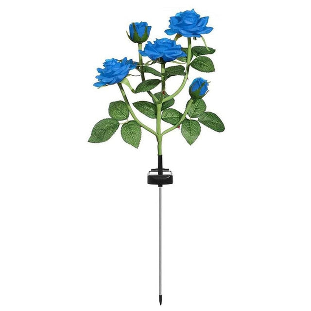Solar Rose Light For Garden Decoration