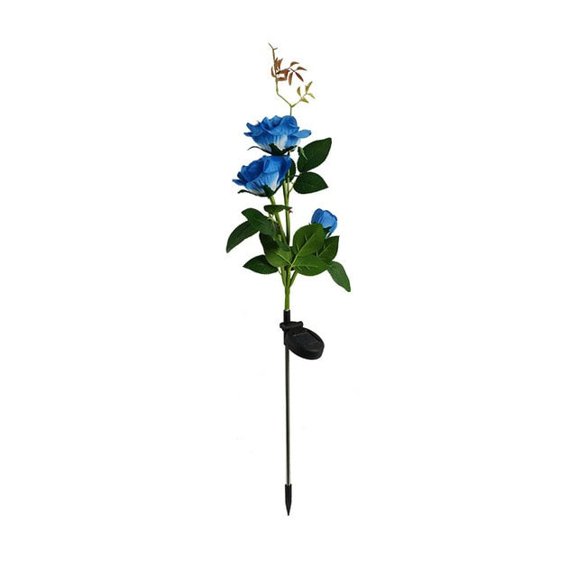Solar Rose Light For Garden Decoration