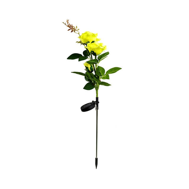 Solar Rose Light For Garden Decoration
