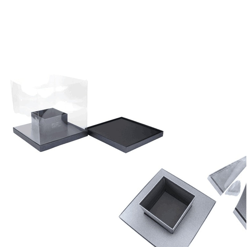 Square PVC Transparent Box For Flower And Gift