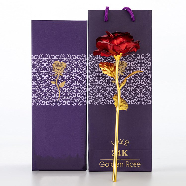 Forever Flower - 24K Gold Artificial Single Rose