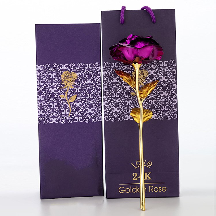 Forever Flower - 24K Gold Artificial Single Rose