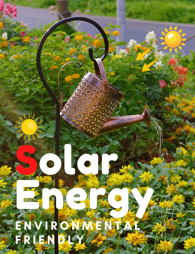 Floating LED Watering Can Solar Light - Garden Decoration