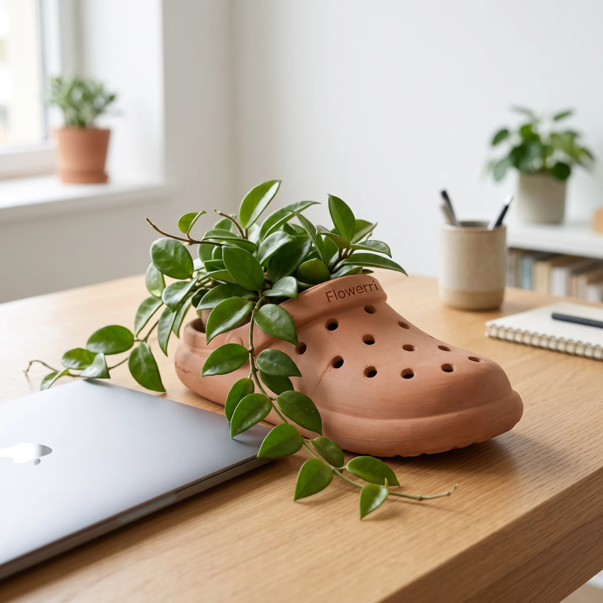 Handcrafted Clog Terracotta Planter