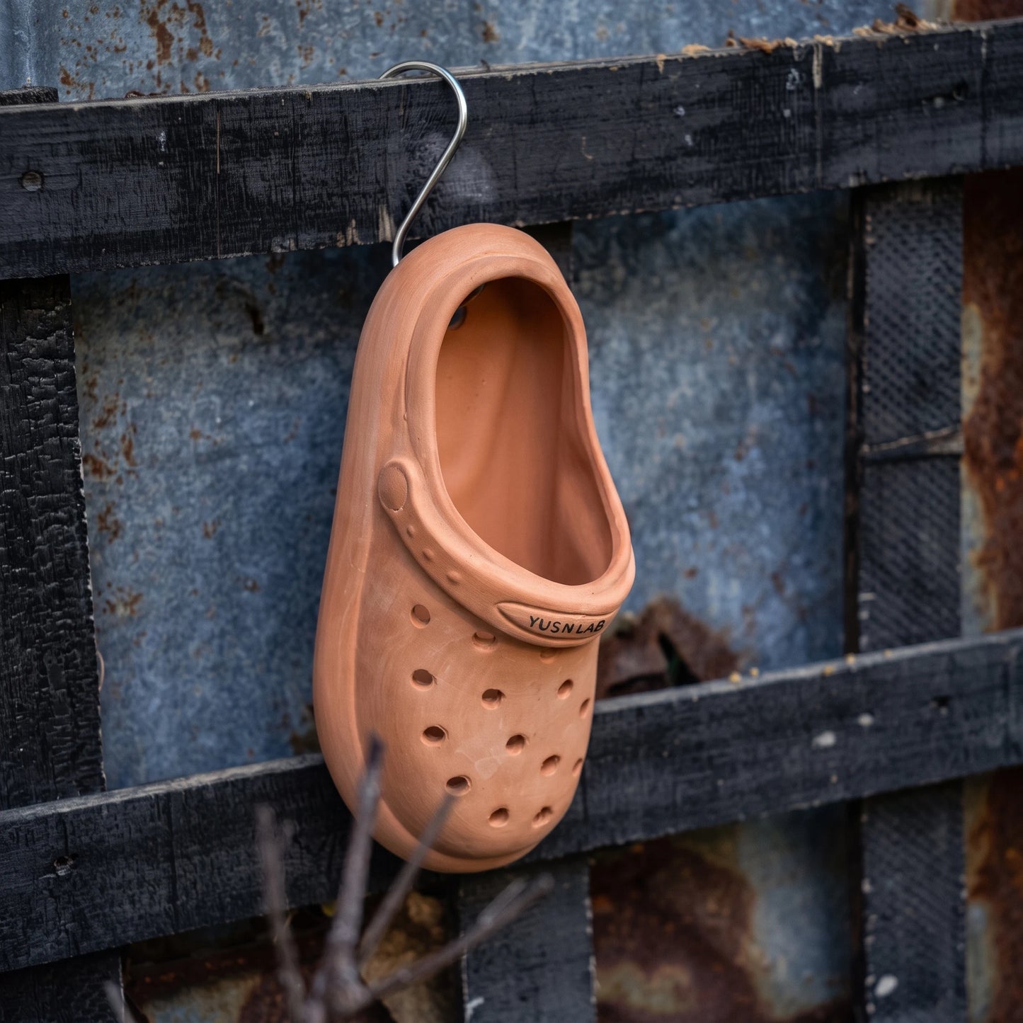 Handcrafted Clog Terracotta Planter