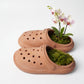 Handcrafted Clog Terracotta Planter