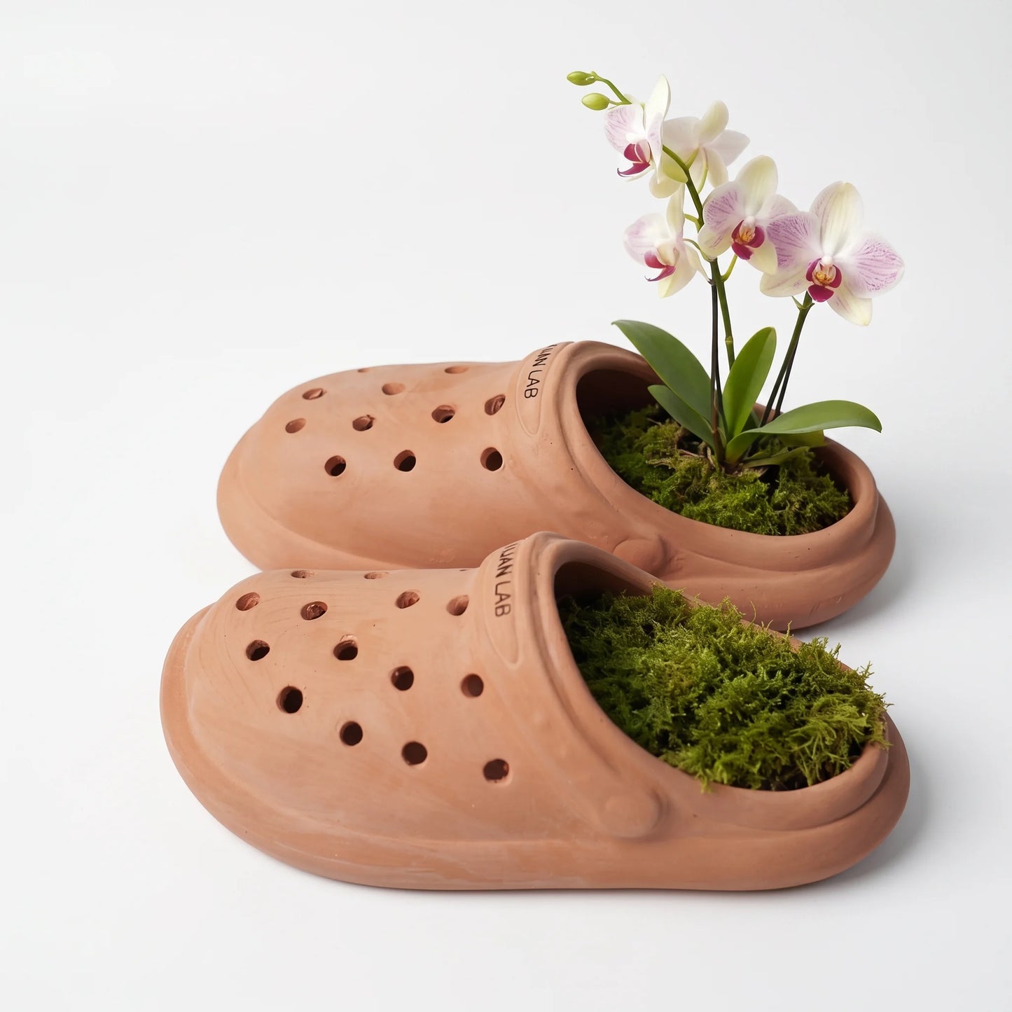Handcrafted Clog Terracotta Planter