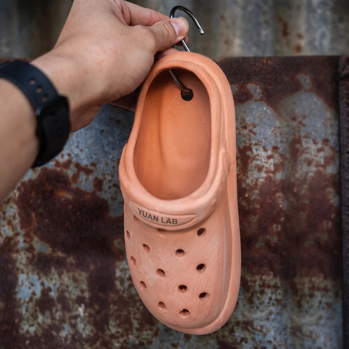 Handcrafted Clog Terracotta Planter