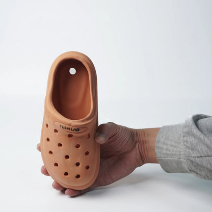Handcrafted Clog Terracotta Planter