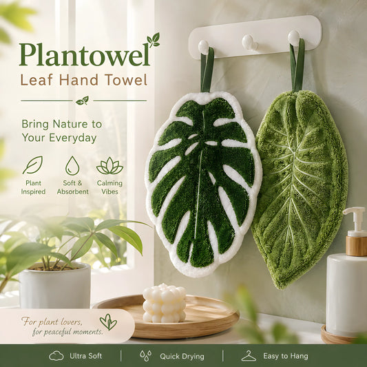 Plantowel - Plant-Inspired Hanging Hand Towel