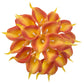 Artificial Calla Lily Bridal For Living Room Indoor Decoration Wedding Bouquet Head Real Touch Flower Bouquets