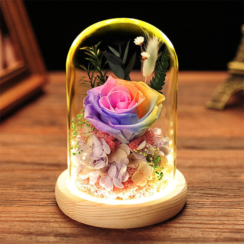 Preserved Rose in The Glass Dome For Any Occasion