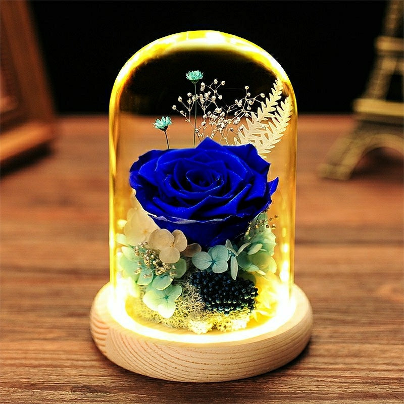 Preserved Rose in The Glass Dome For Any Occasion