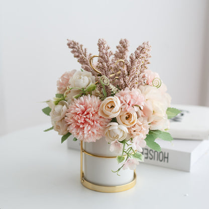 Lovely Warmth Series -  Artificial Flower Silk Flower For Indoor Decoration