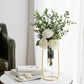 Morden Charm Series - Artificial Silk Rose Bouquet Arrangement For Living Room And Indoor Decoratio