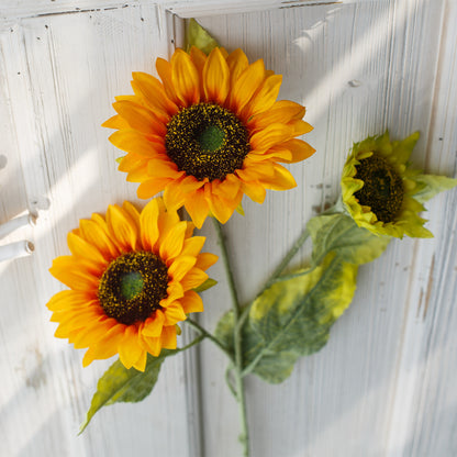 Artificial Sunflower For Living Room Indoor Decoration