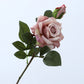 Artificial 2 Heads Rose For Living Room Indoor Decoration And Wedding