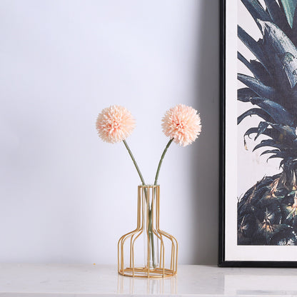 Simple Classy Series - Artificial Silk Rose Bouquet Arrangement For Living Room And Indoor Decoratio