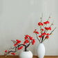 Plum blossom Series - Eastern Style Artificial Silk Flowers Bouquet Arrangement For Living Room And Indoor Decoration