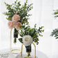 Morden Charm Series - Artificial Silk Rose Bouquet Arrangement For Living Room And Indoor Decoration