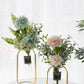 Morden Charm Series - Artificial Silk Rose Bouquet Arrangement For Living Room And Indoor Decoration