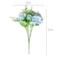 Artificial Silk Flowers Rose Bouquet Arrangement For Living Room Indoor Decoration And Wedding