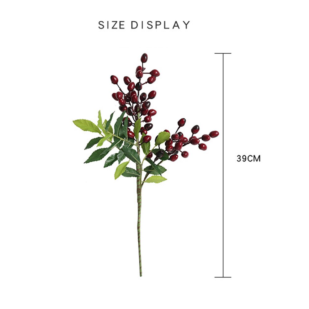 Artificial Olive Branch Fruit For Decoration