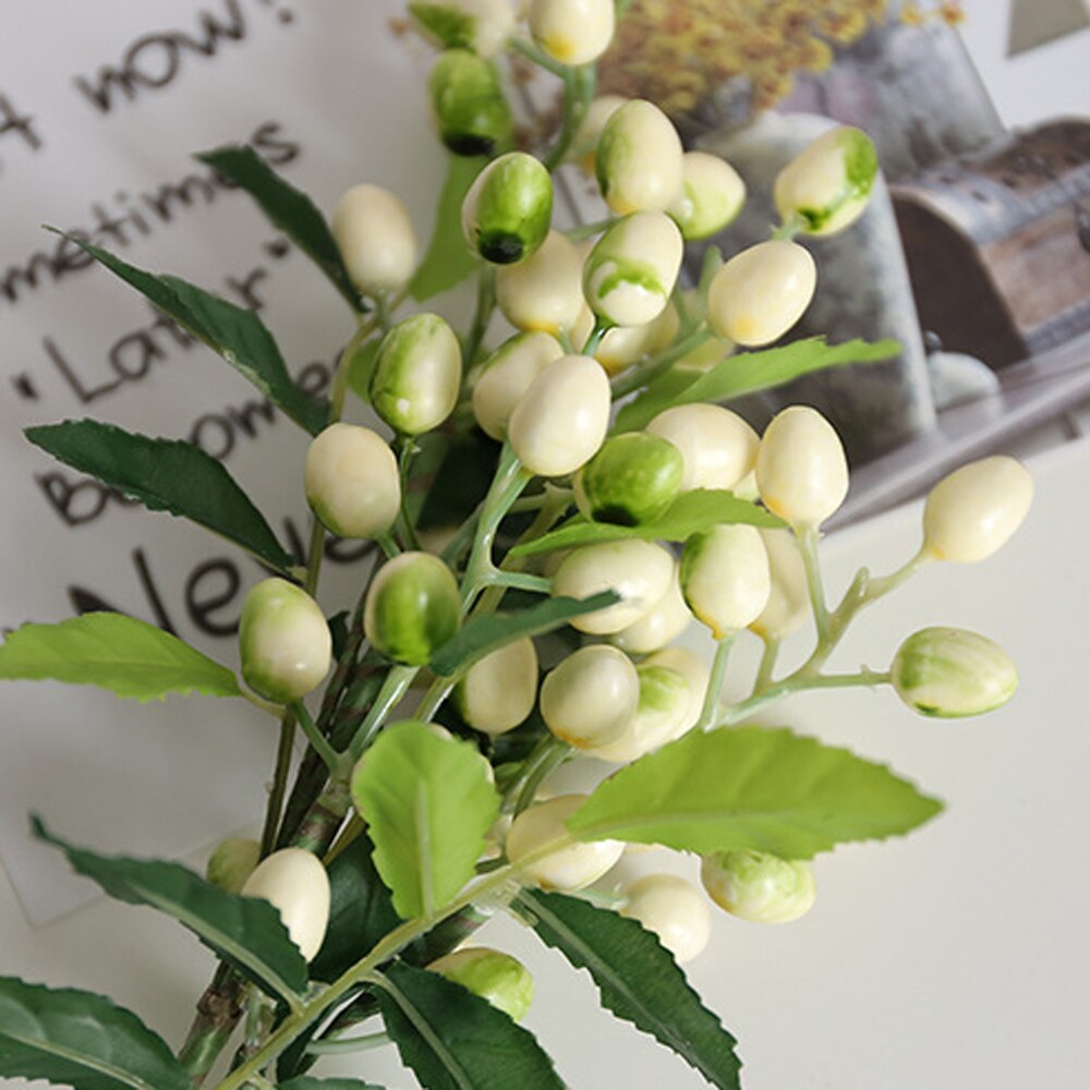 Artificial Olive Branch Fruit For Decoration