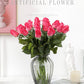 Real Touch Artificial Rose Bud For Living Room Indoor Decoration And Wedding