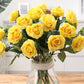 Real Touch Artificial Rose For Living Room Indoor Decoration And Wedding