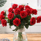 Real Touch Artificial Rose For Living Room Indoor Decoration And Wedding