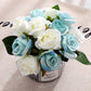 Artificial Rose Bouquet For Living Room Indoor Decoration And Wedding