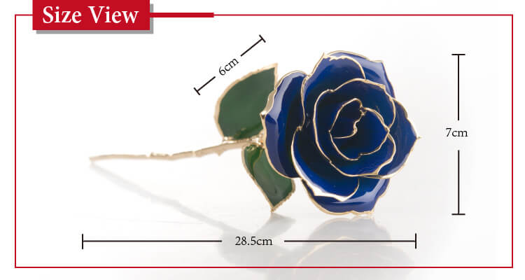 Forever Rose - 24K Gold Rose Made from Real Fresh Rose