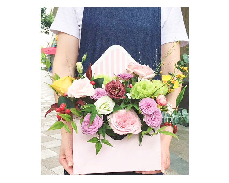 Envelope Flower Boxes - Beautiful Flower Gift Box Florist Packaging