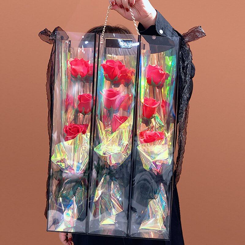 Only You Transparent Handheld Flower Box