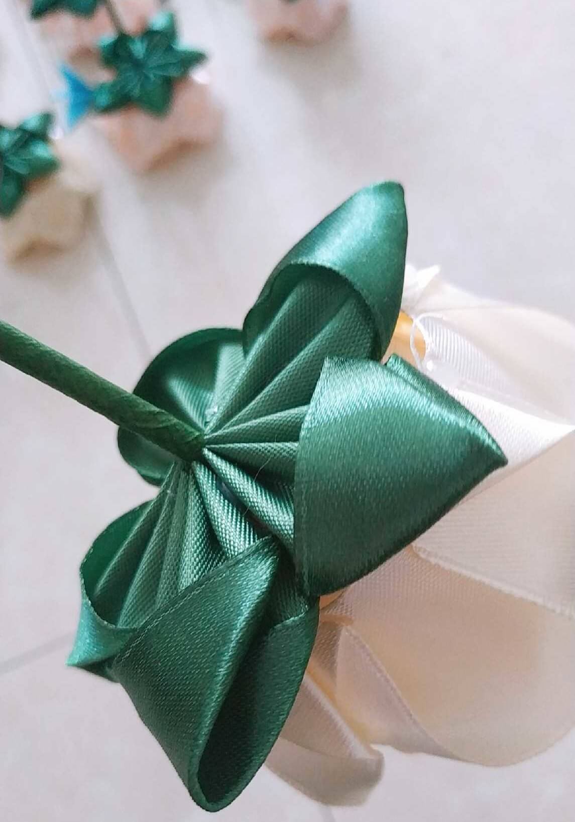 Ribbon Bow Flower Gift Box Cardboard Letter 