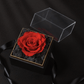 Square Acrylic Transparent Flower Gift Box For Flower Arrangement