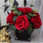 Rose Dream Series - Artificial Silk Flowers Bouquet Arrangement For Living Room And Indoor Decoration